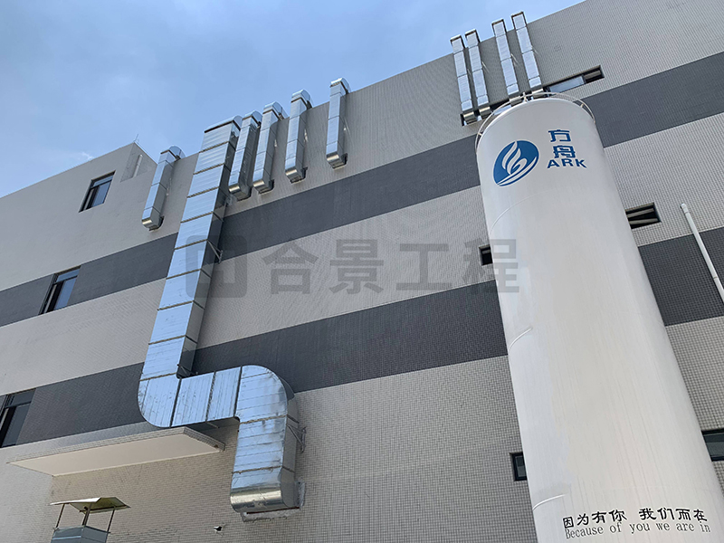 東莞盈灃科技有限公司工程緊鑼密鼓施工中，為迎接竣工全力奮戰(zhàn)！