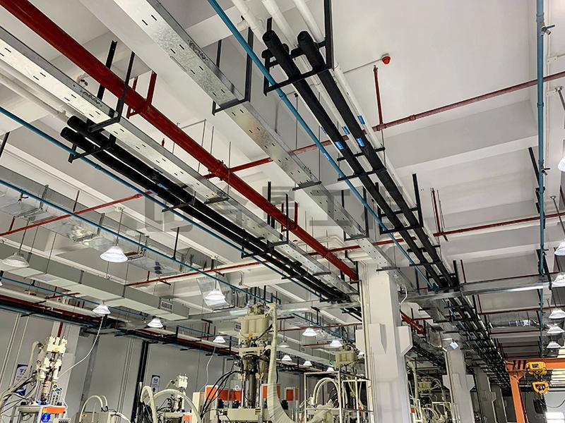 東莞盈灃科技有限公司工程緊鑼密鼓施工中，為迎接竣工全力奮戰(zhàn)！